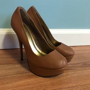 Brown Platform heels